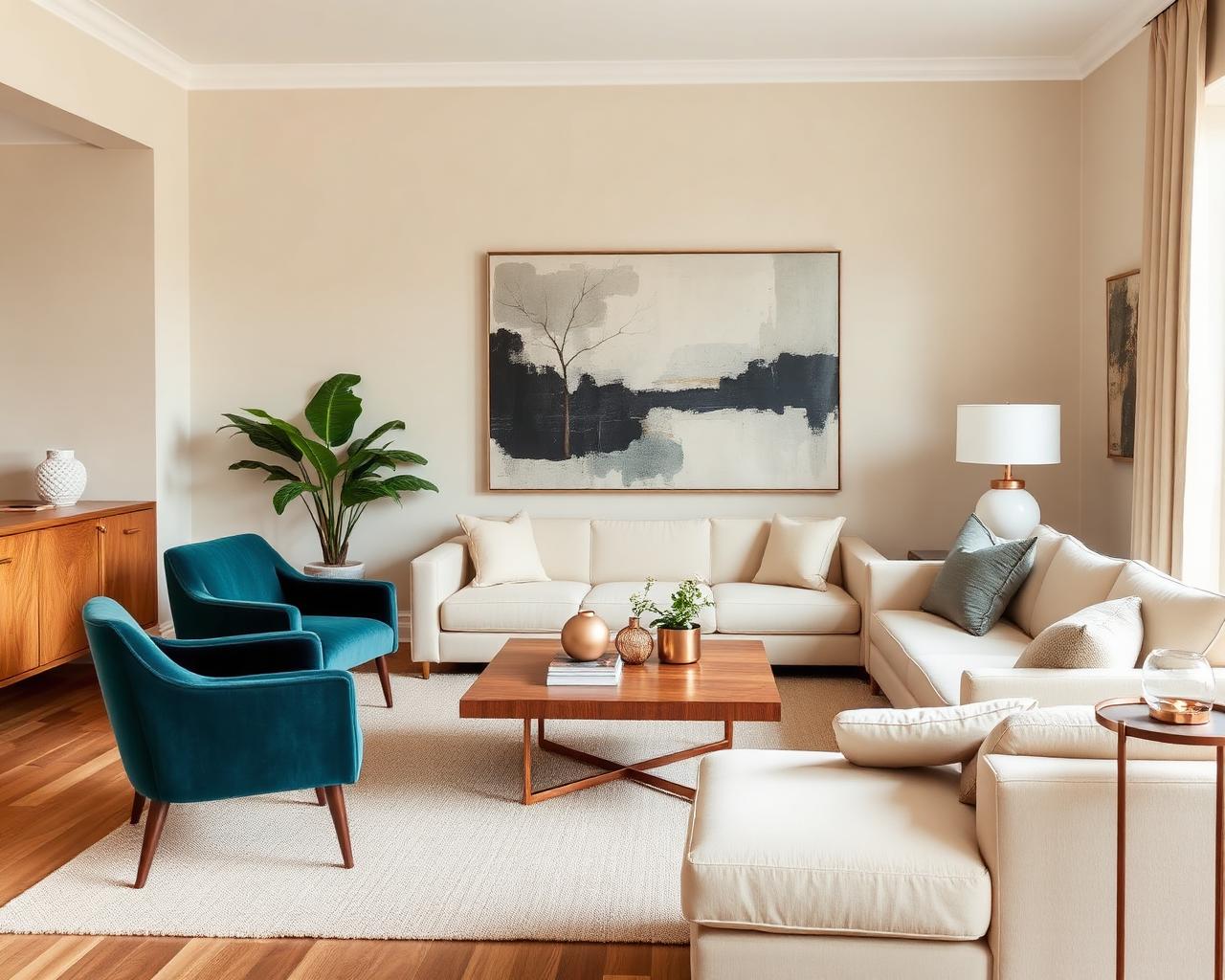 Sophisticated living room